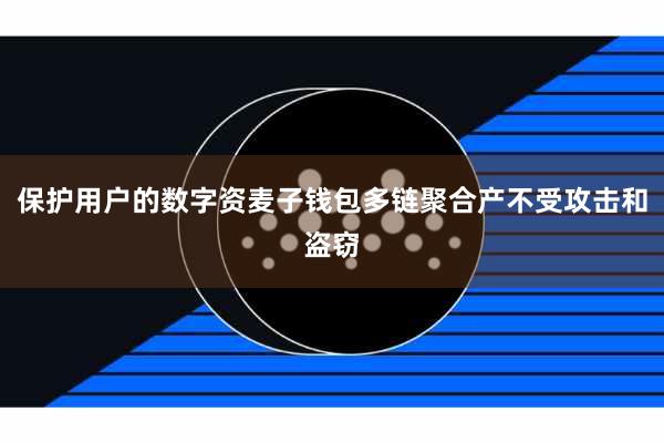 保护用户的数字资麦子钱包多链聚合产不受攻击和盗窃