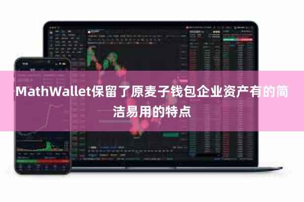 MathWallet保留了原麦子钱包企业资产有的简洁易用的特点